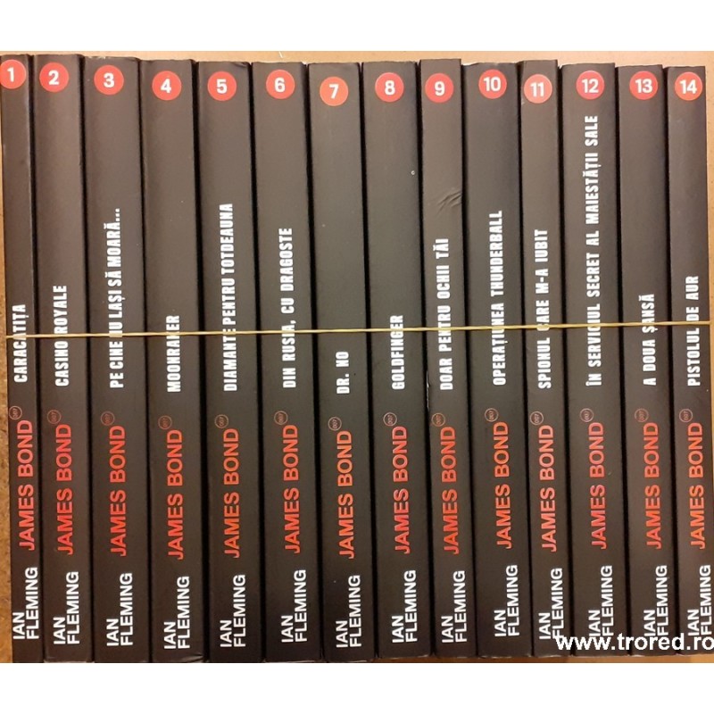 Colectia James Bond 14 volume