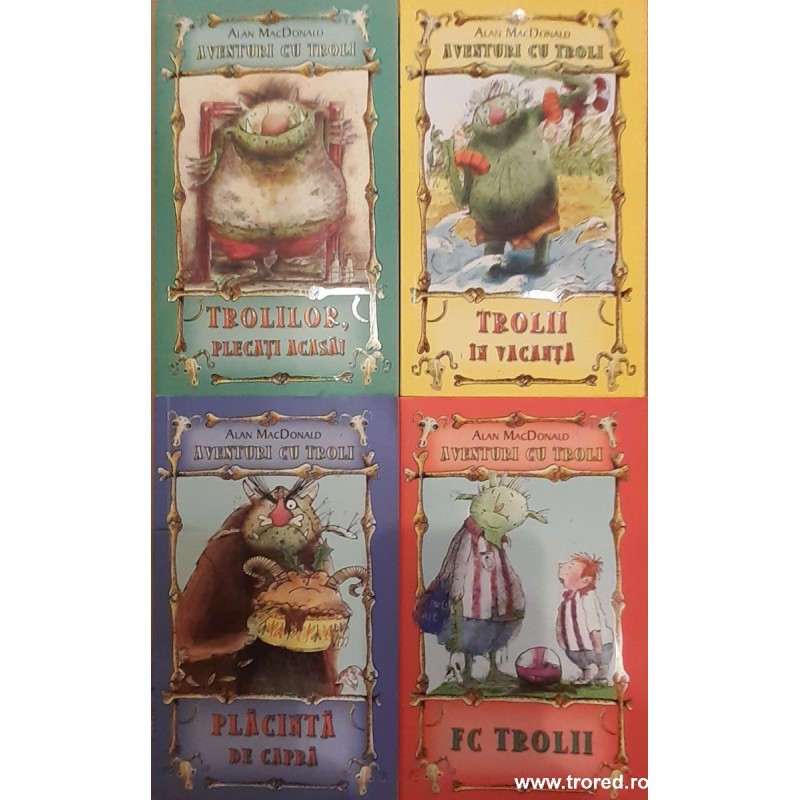 Aventuri cu Troli 4 volume