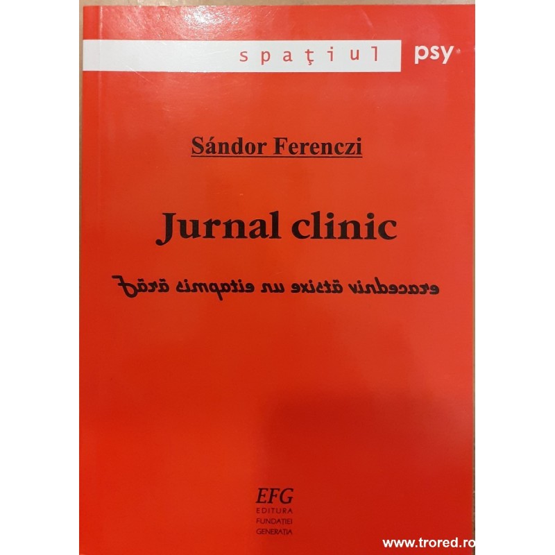 Jurnal clinic. Fara simpatie nu exista vindecare