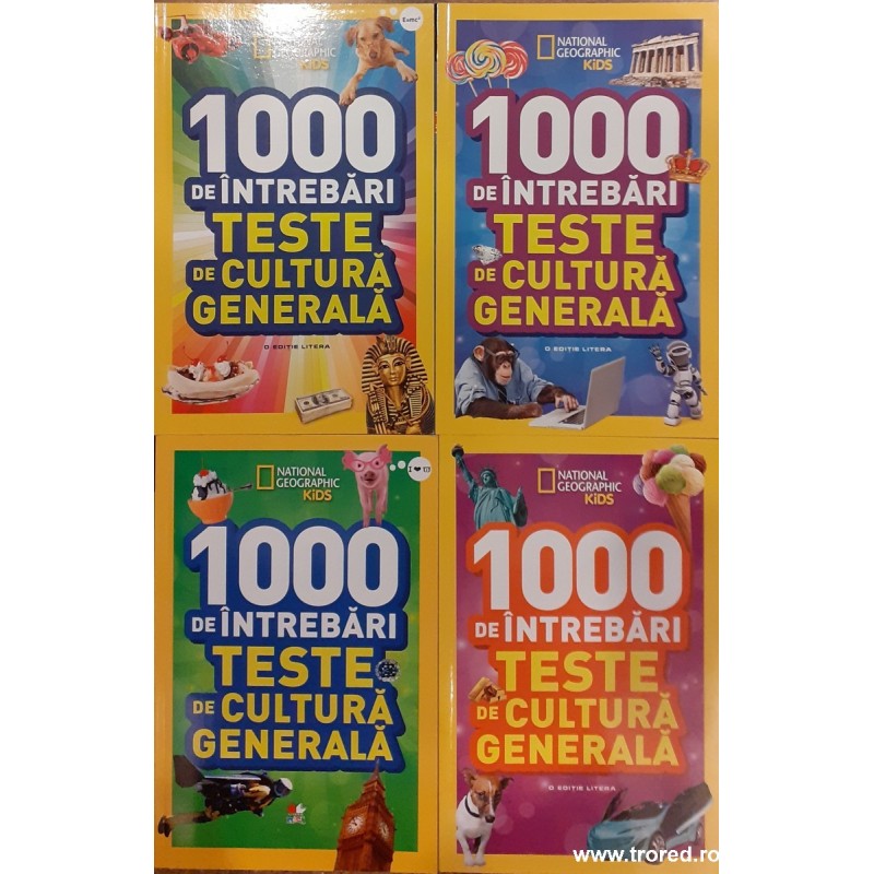 1000 de intrebari. Teste de cultura generala 4 volume
