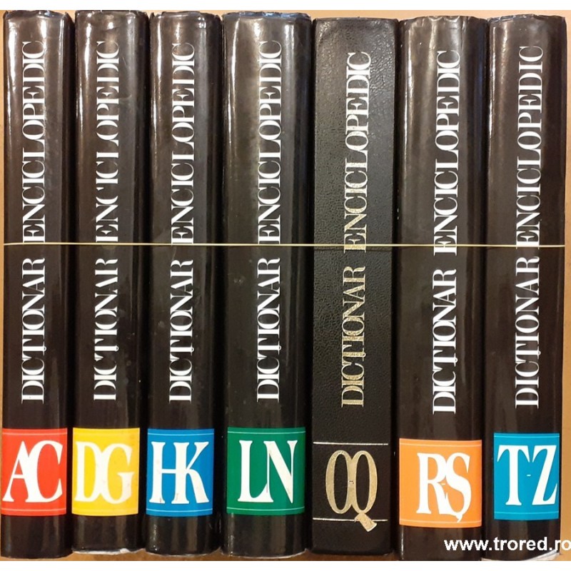 Dictionar enciclopedic 7 volume
