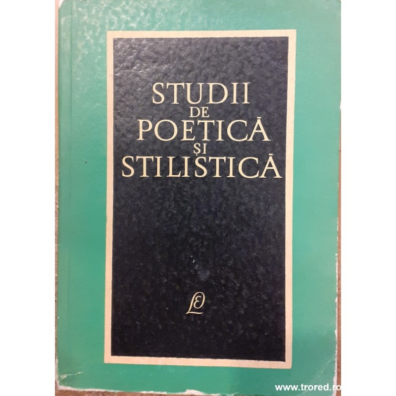 Studii de poetica si stilistica