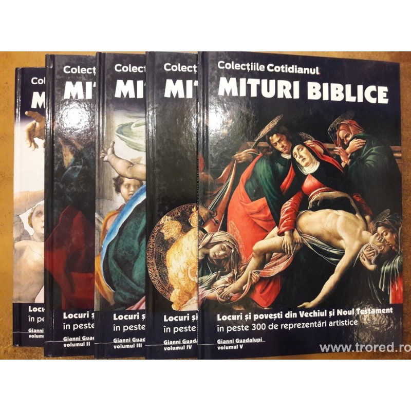 Mituri biblice 5 volume. Colectiile Cotidianul