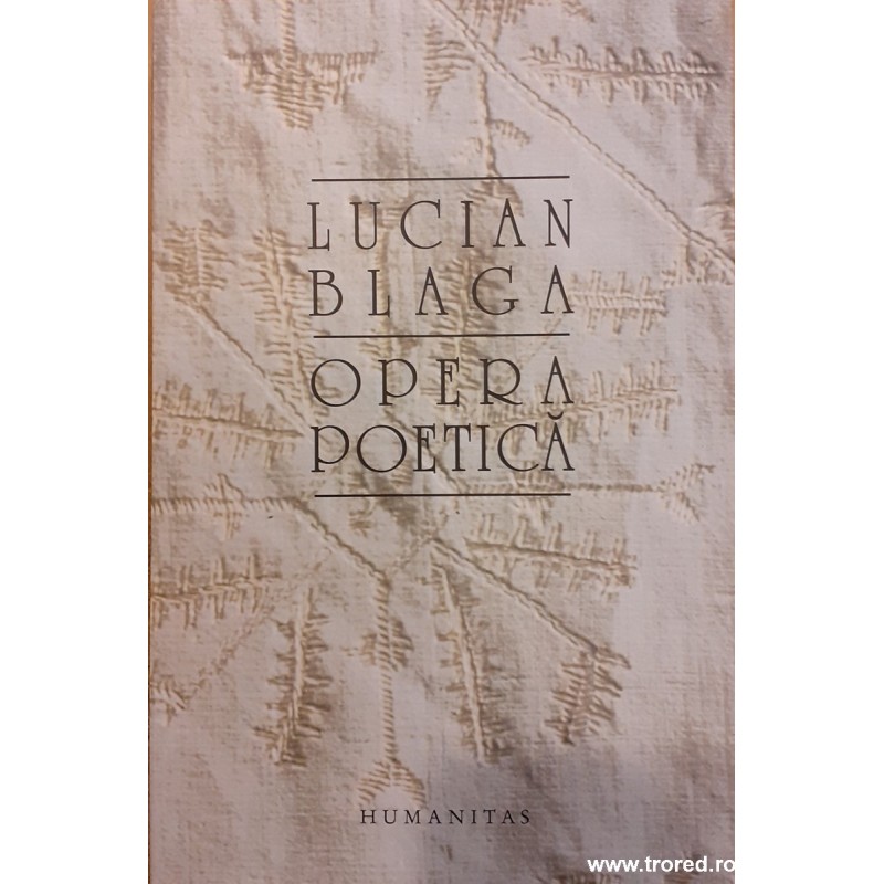 Opera poetica Lucian Blaga