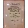 Istoria literaturii romane de la origini pana in prezent