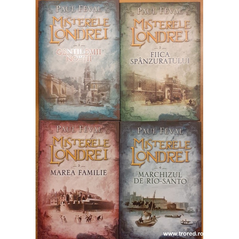 Misterele londrei 4 volume