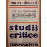 Studii critice Francesco de Sanctis
