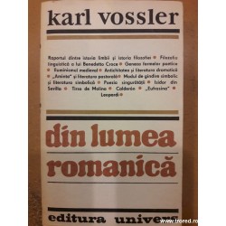 Din lumea romanica Karl Vossler
